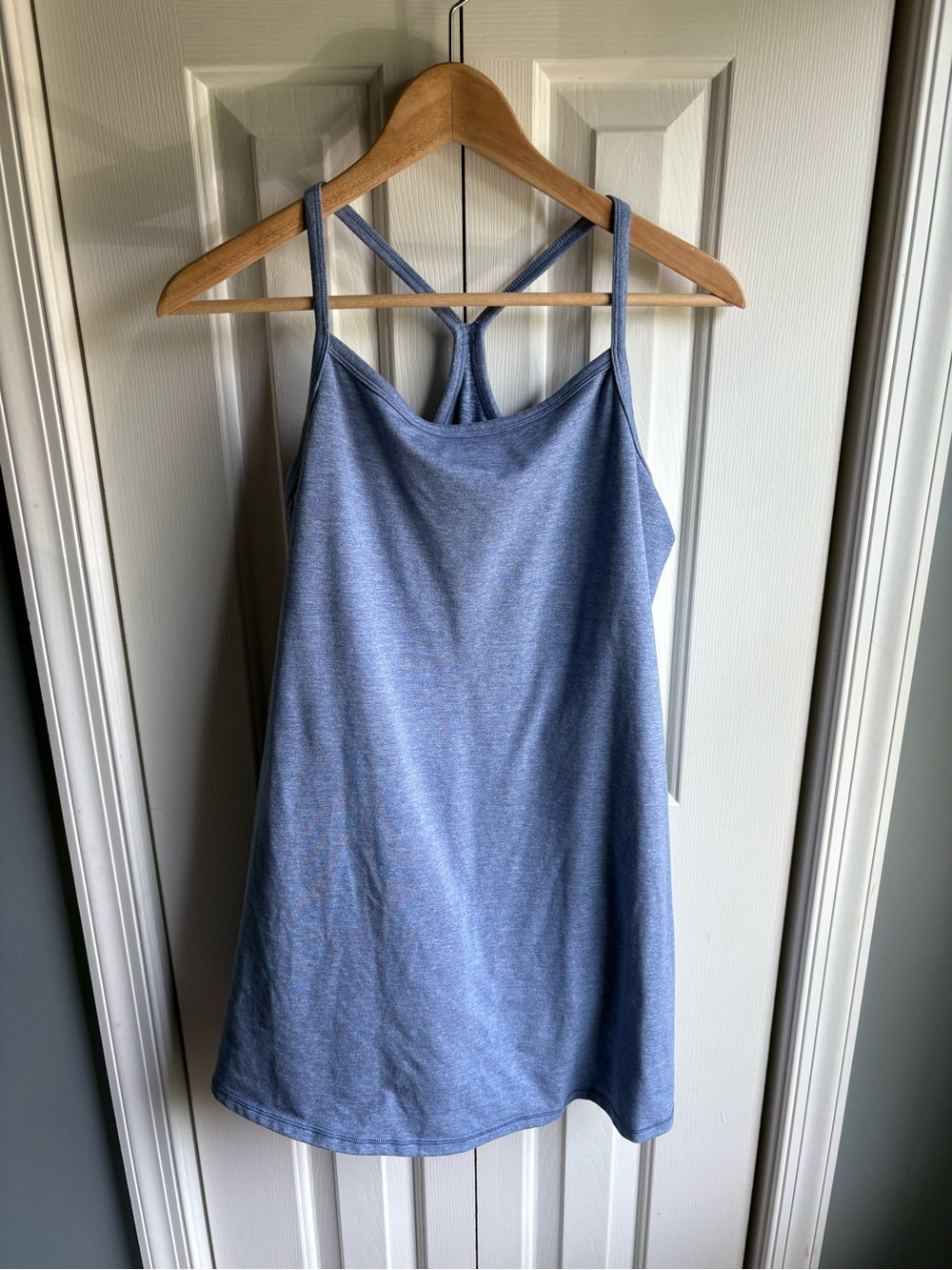 OFFLINE by Aerie The Hugger Dress Blue Built-In Shorts Athleisure Size Large